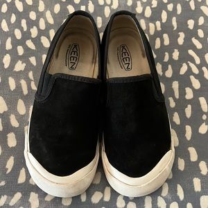 Keen Black Slip-ons